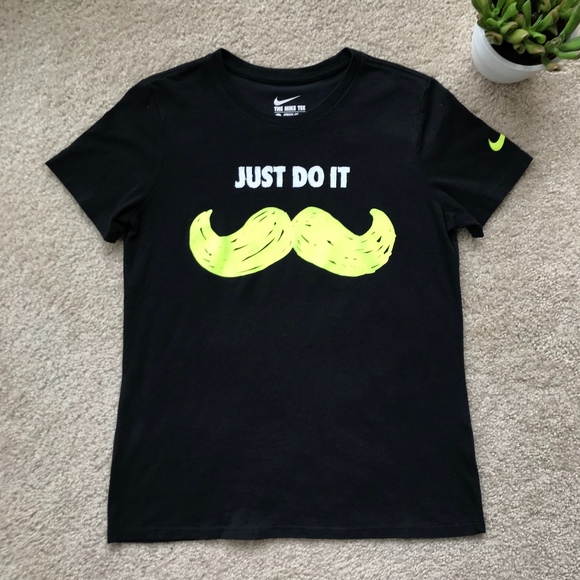 nike black and volt shirt
